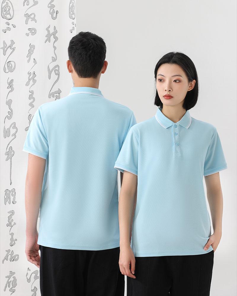 Cross-border lapel polo shirt, men's short-sleeved casual high-end custom polo shirt, custom logo Item Picture
