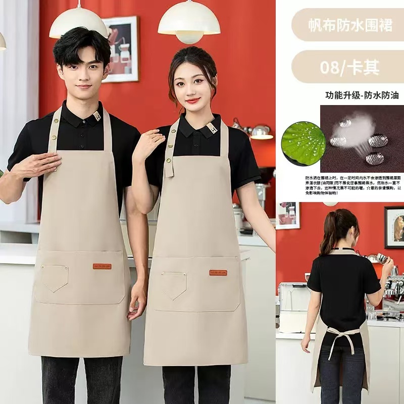 厨房围裙/围裙/冰袖女长款户外/亮片手套/耳罩架子产品图