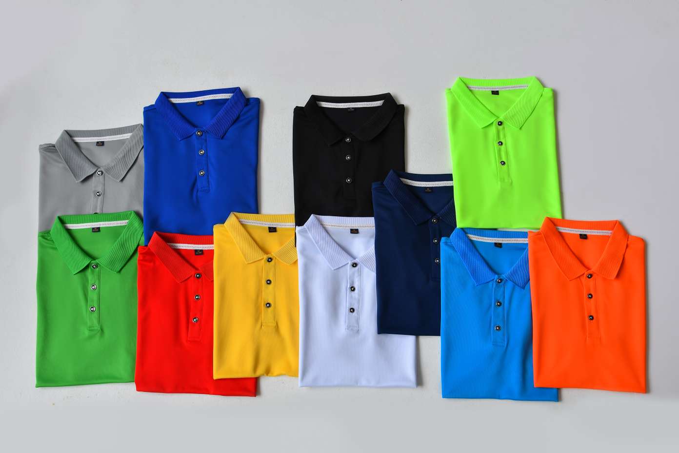 The New Cross-Border High-End Small-Neck Quick-Drying Solid-Color Short-Sleeved Solid-Color Polo Advertising Shirt And Cultural Shirt, Comfortable, Breathable, Fashionable, Casual And Trendy Base Shirt Is Now Available details Picture