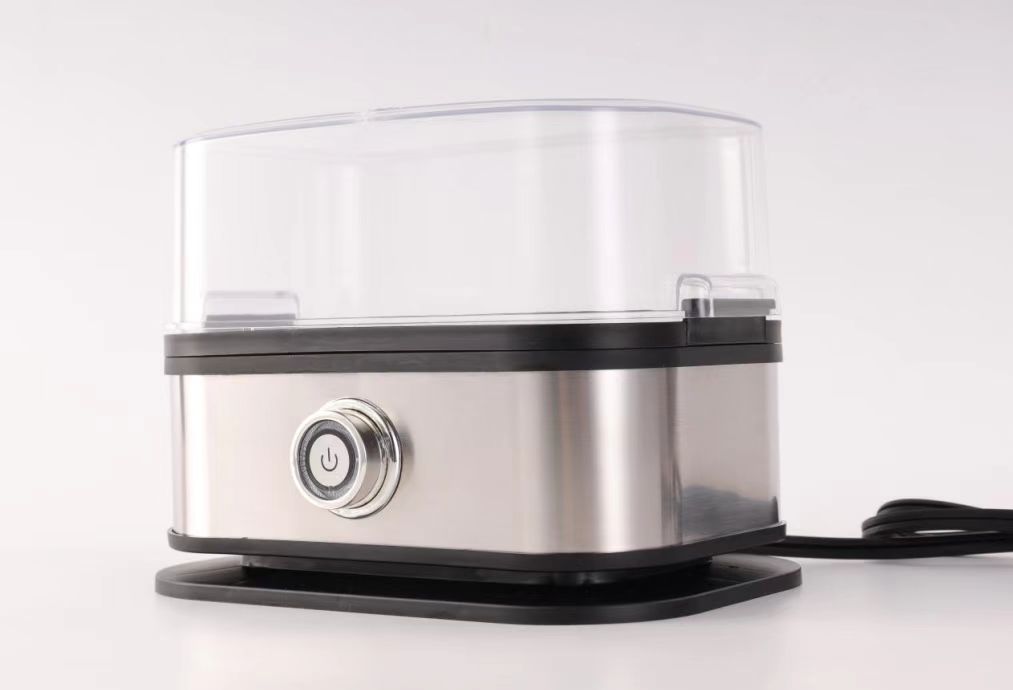 Stainless steel egg cooker, small mini portable egg cooker, kitchen egg steamer, household breakfast machine, multi-functional egg cooker and steamer Item Picture
