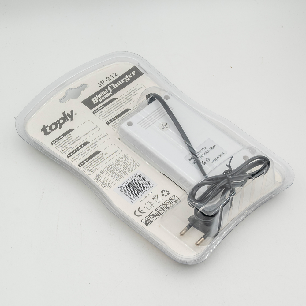 toply212 charger 5th 7th battery pack 1.2V nickel-metal hydride rechargeable battery AA AAA toy battery piece Zhejiang Specification drawing