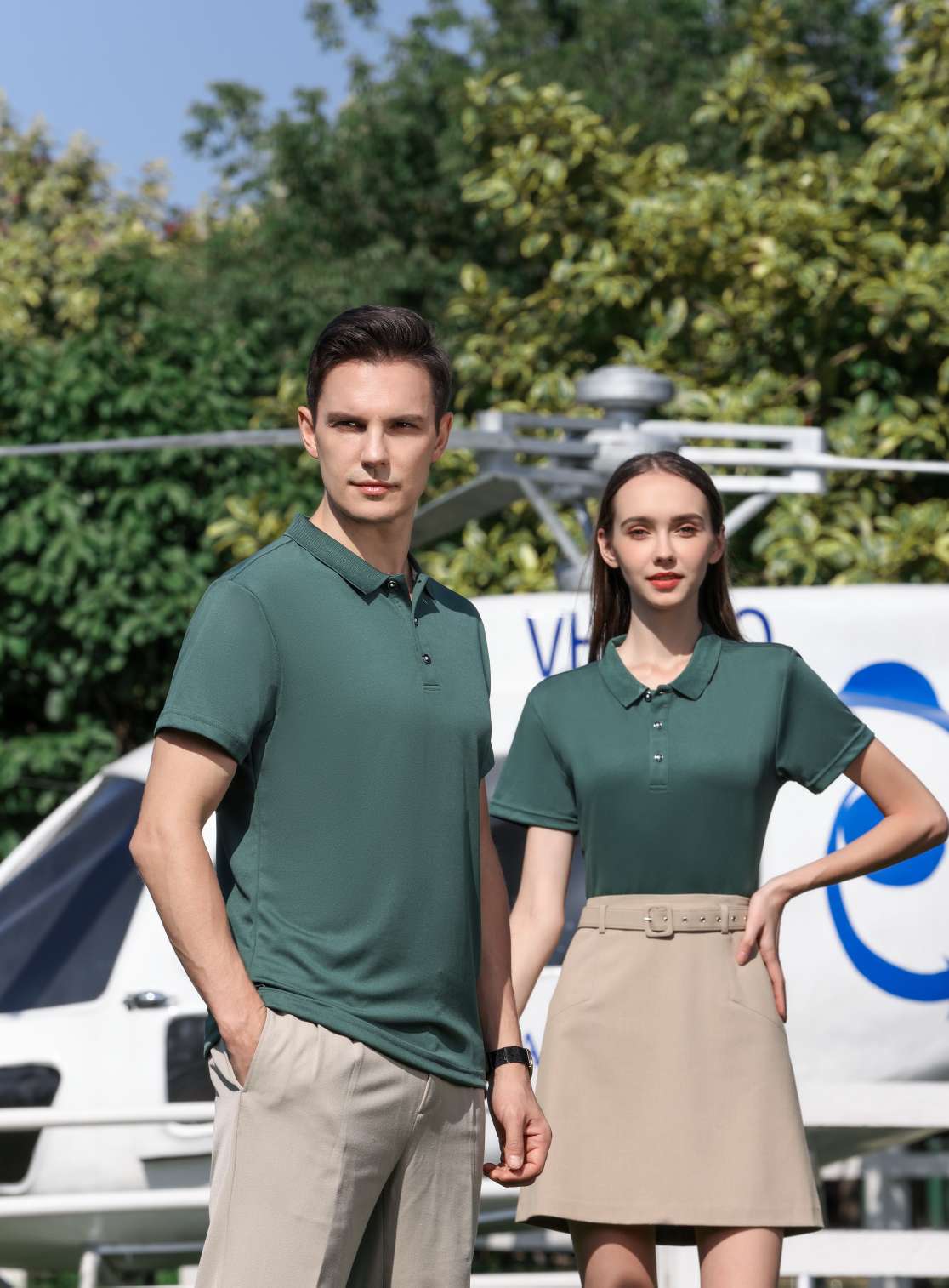 The New Cross-Border High-End Small-Neck Quick-Drying Solid-Color Short-Sleeved Solid-Color Polo Advertising Shirt And Cultural Shirt, Comfortable, Breathable, Fashionable, Casual And Trendy Base Shirt Is Now Available details Picture