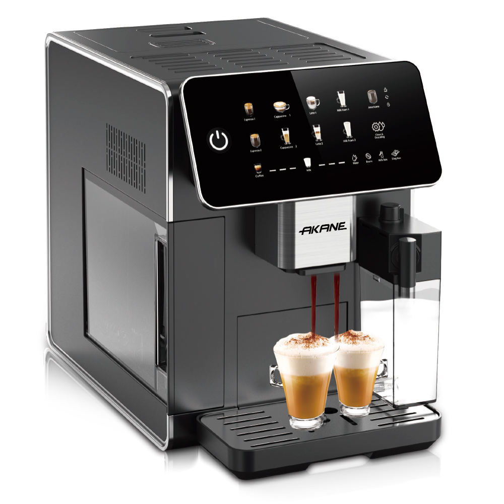 AKANE European standard cross-border fully automatic coffee machine, automatic cleaning integrated coffee, milk foam making machine, DIY latte art pic 9