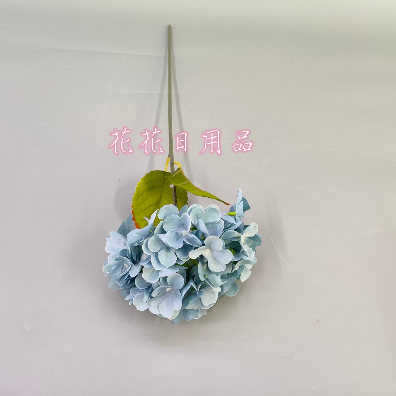 Artificial flower bonsai, single hydrangea, wall hanging, vase and other decorative items details Picture