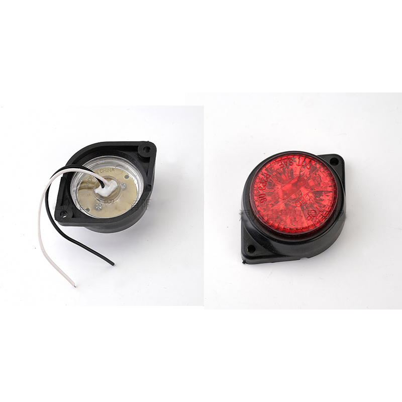 General-purpose side lights for trucks, width indicator lights, side lights, LED lights, ship signal lights, vehicle lights, cross-border Specification drawing
