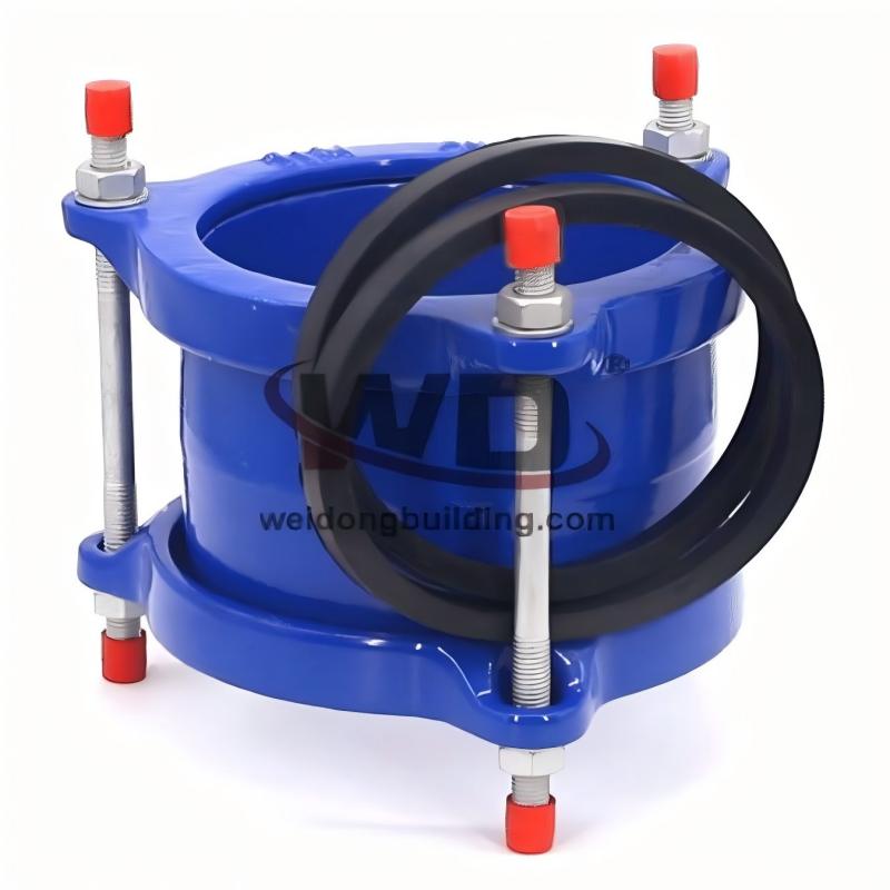 PVC止回阀白底实物图