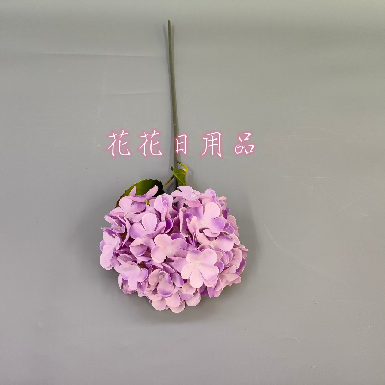 Artificial flower bonsai, single hydrangea, wall hanging, vase and other decorative items Item Picture
