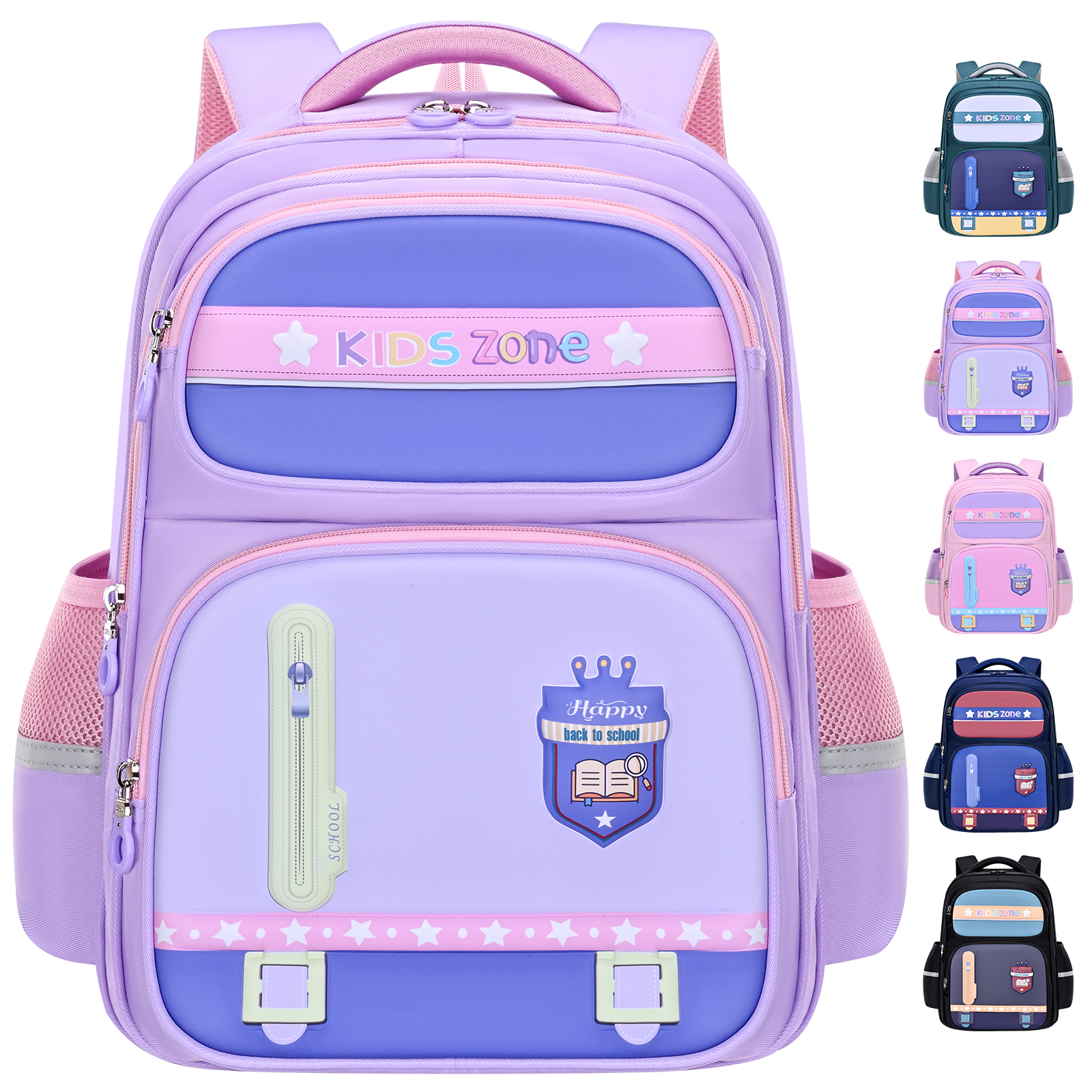 Large-tailed cat fashionable color-blocking trendy backpack, large-capacity lightweight waterproof schoolbag for classroom spine protection, wear-resistant, dirt-resistant, tear-resistant and adjustable shoulder strap, dual-purpose backpack for outdoor travel