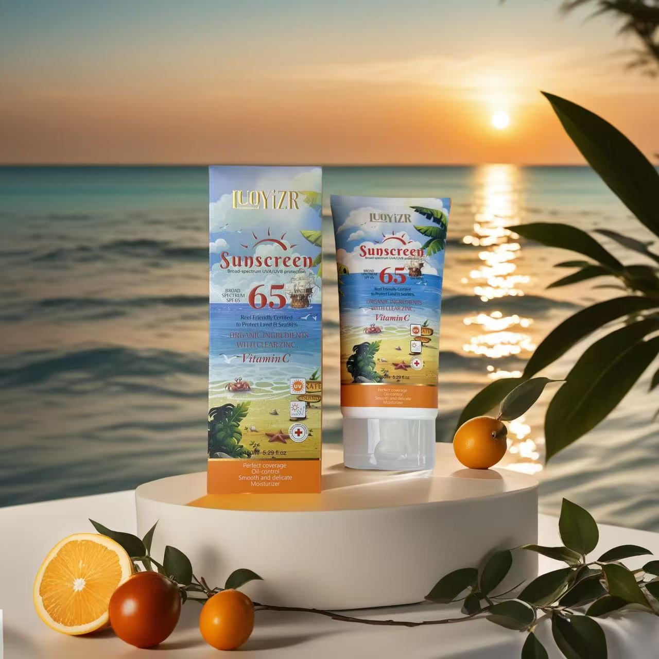 LuoYiZR High Protection  Sunscreen SPF65 PA+++ pic 1