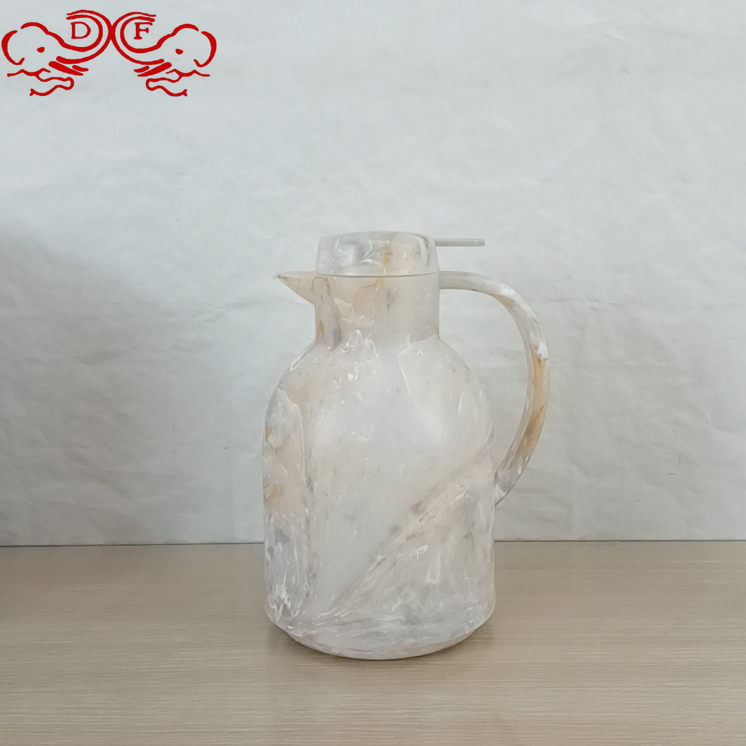 DF99584 New thermos flask, household hot water thermos flask, large capacity dormitory thermos flask, high-end teapot, DF TRADINGHOUSE Item Picture