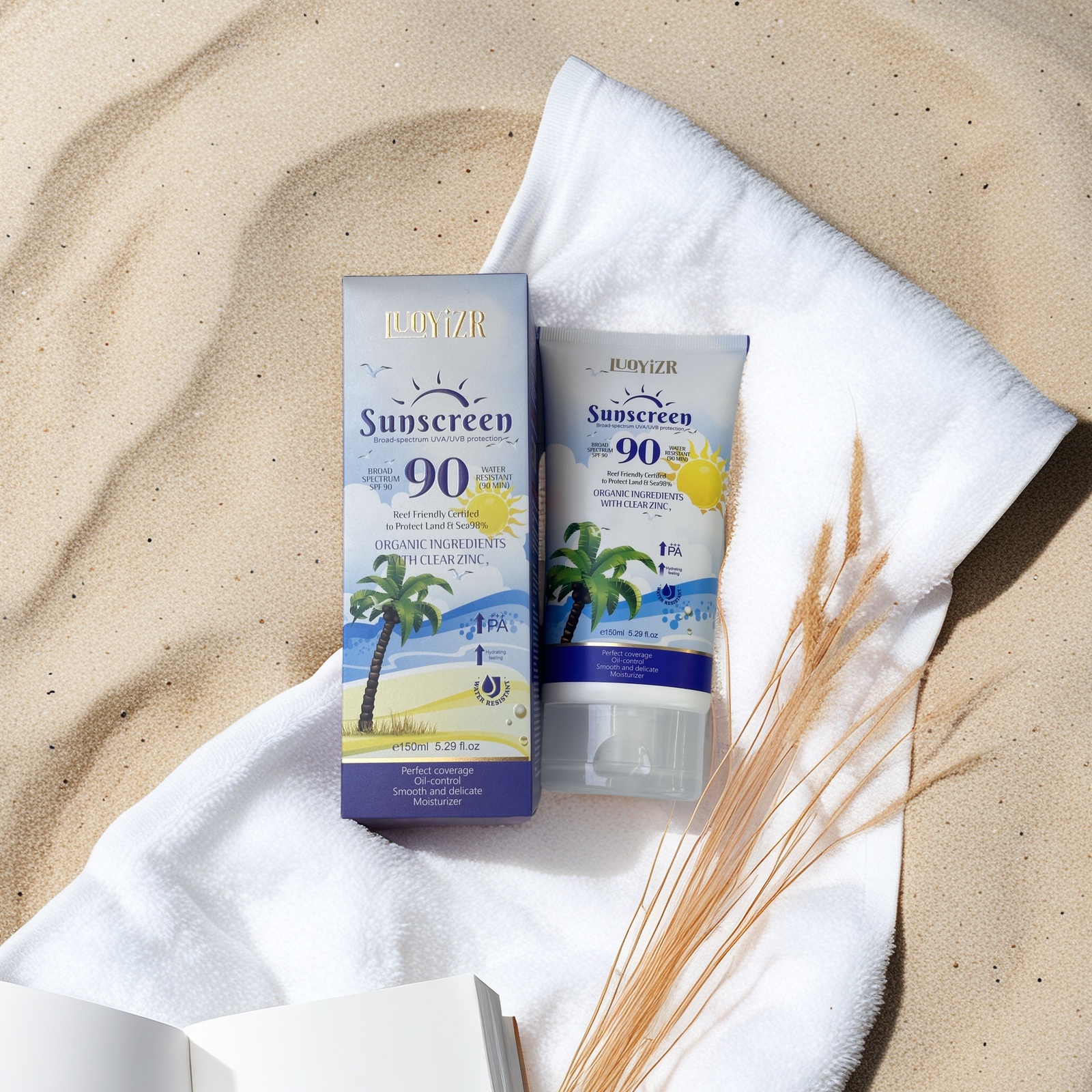 LuoYiZR High Protection  Sunscreen SPF90 PA+++|防晒 Application Scenario