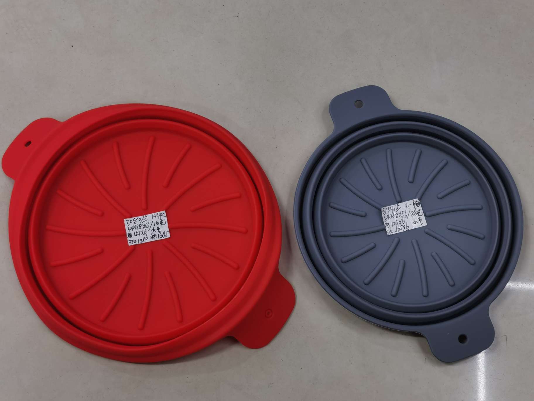 Amazon's new multi-functional silicone air fryer pad, silicone baking tray, reusable oven baking tray, wooden base, tray, wooden base, tray undefined