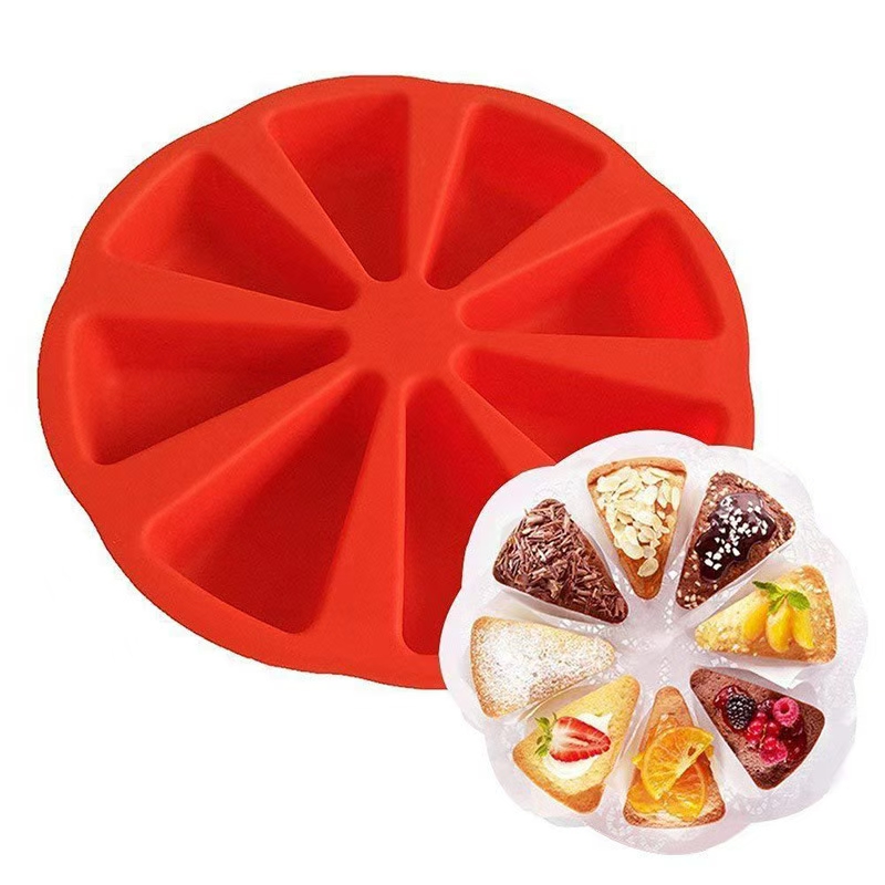 Cross-border air fryer silicone baking tray, silicone pad, odorless rectangular, square, round silicone baking tray pad, wooden product base, tray Specification drawing