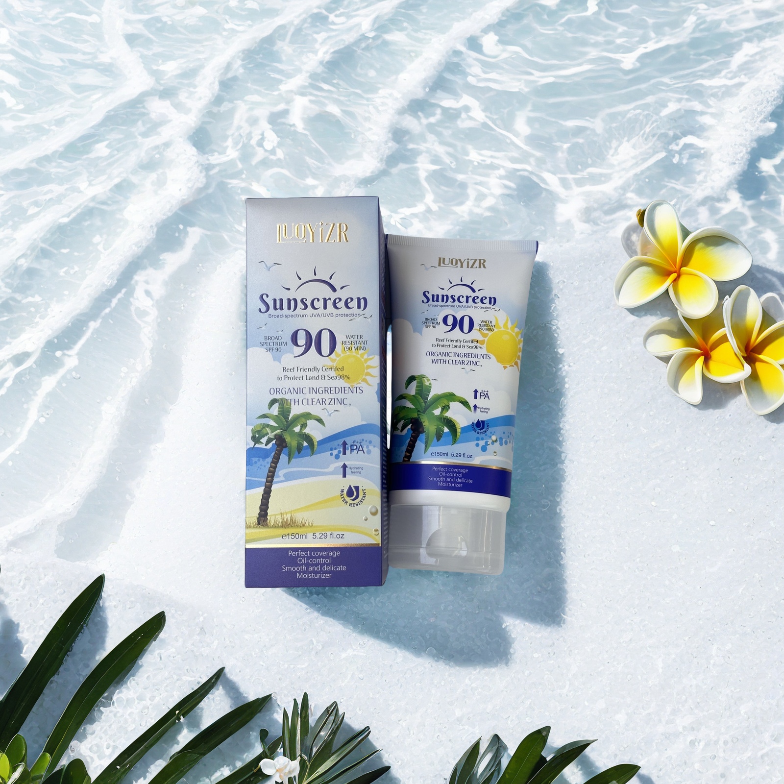 LuoYiZR High Protection  Sunscreen SPF90 PA+++|防晒 pic 1