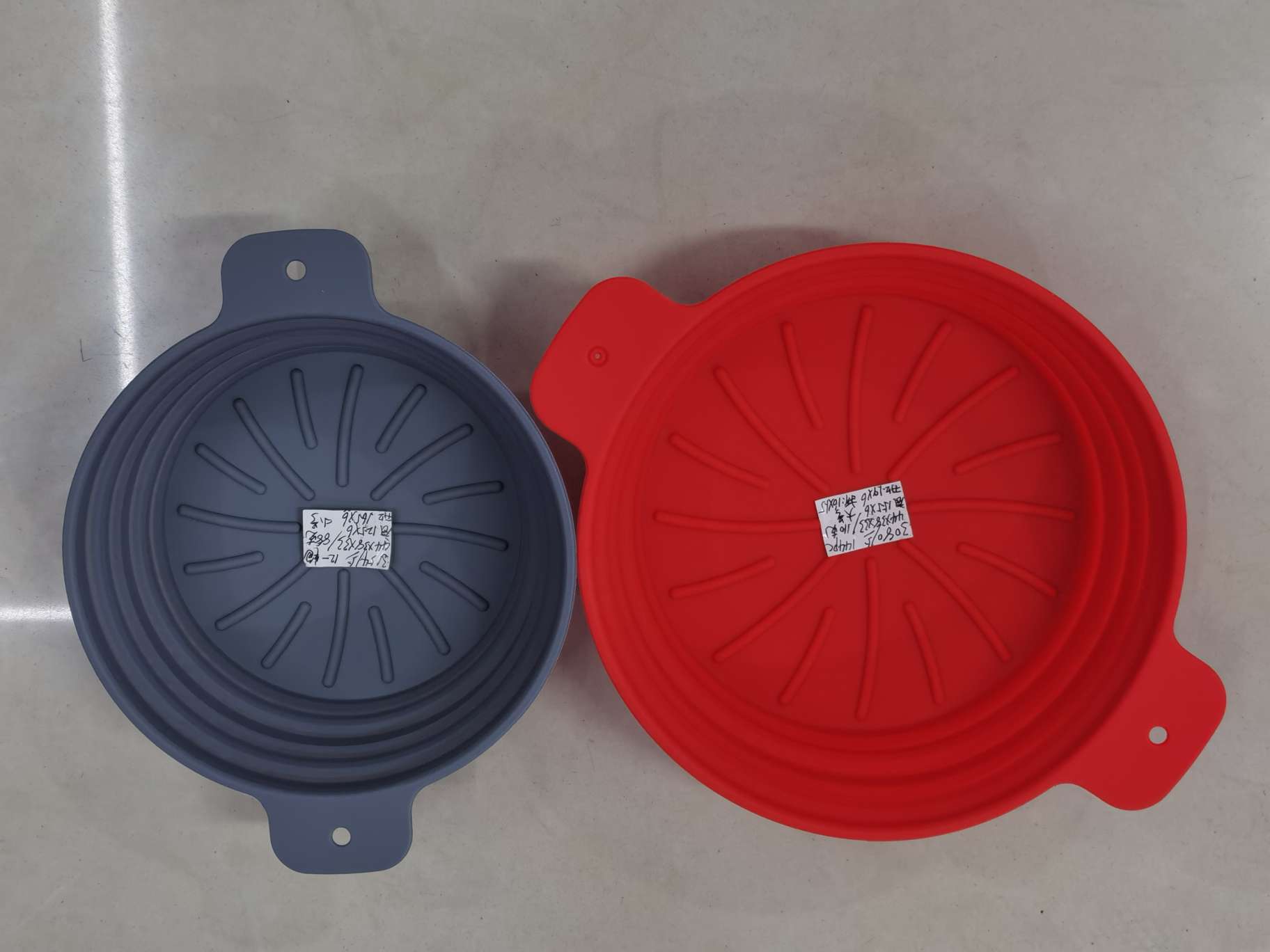 Amazon's new multi-functional silicone air fryer pad, silicone baking tray, reusable oven baking tray, wooden base, tray, wooden base, tray undefined