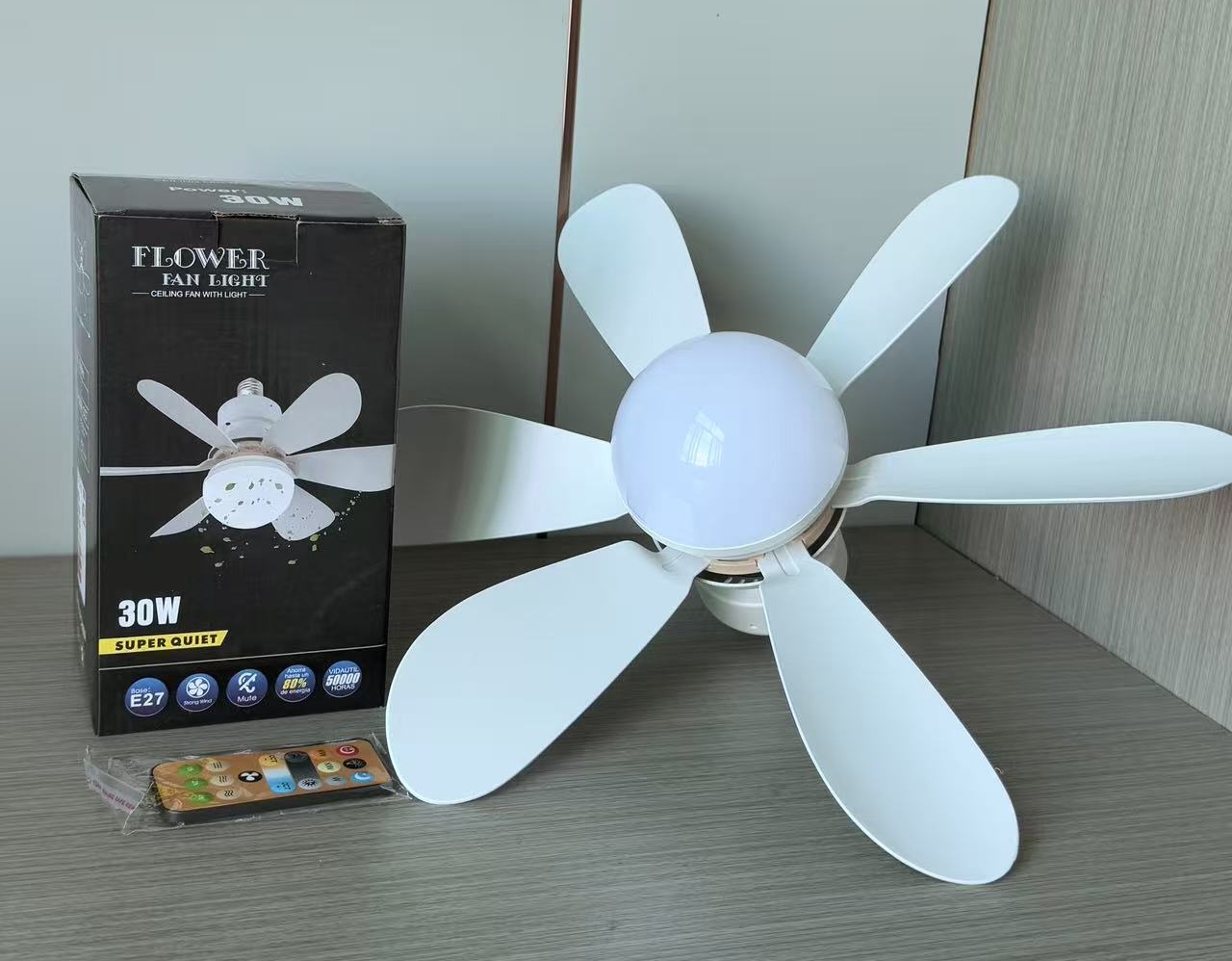 可拆叶款风扇灯