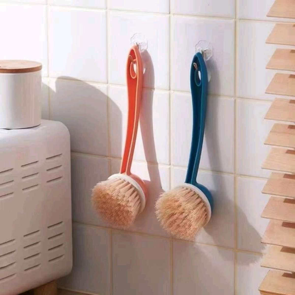 多功能不伤锅刷家用厨房清洁用品洗锅洗碗挂式长柄刷去污刷