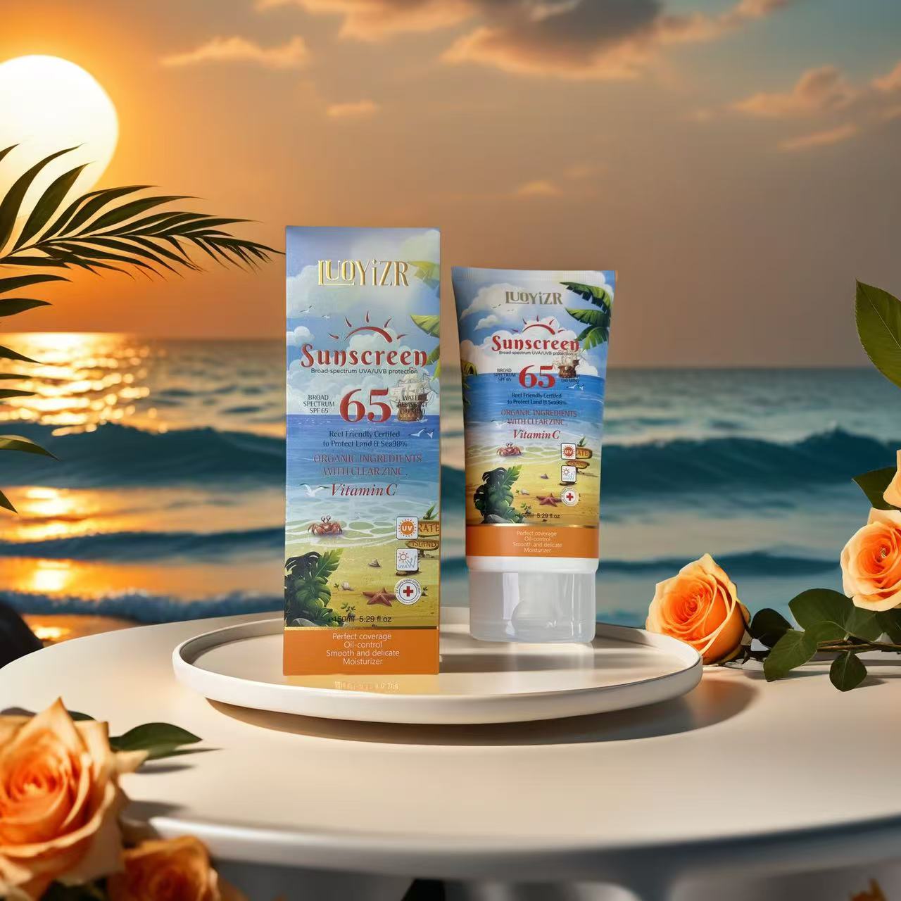 LuoYiZR High Protection  Sunscreen SPF65 PA+++