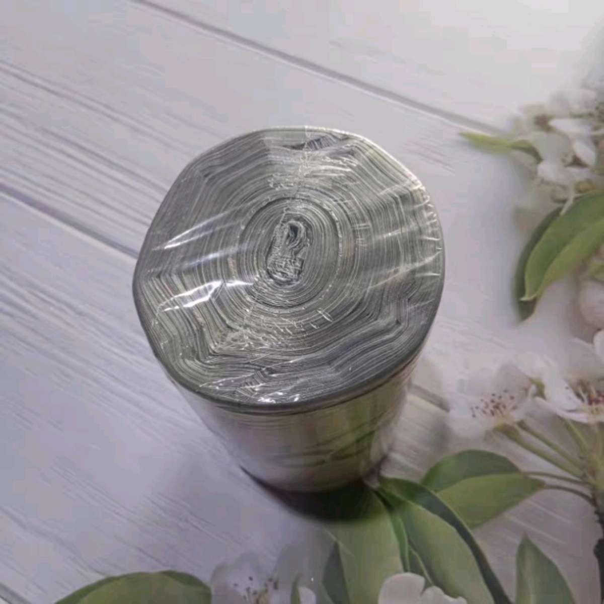 416-100只抽绳垃圾袋家用加厚全新料厨房卧室客厅卫生间承重力强45*50cm详情图2