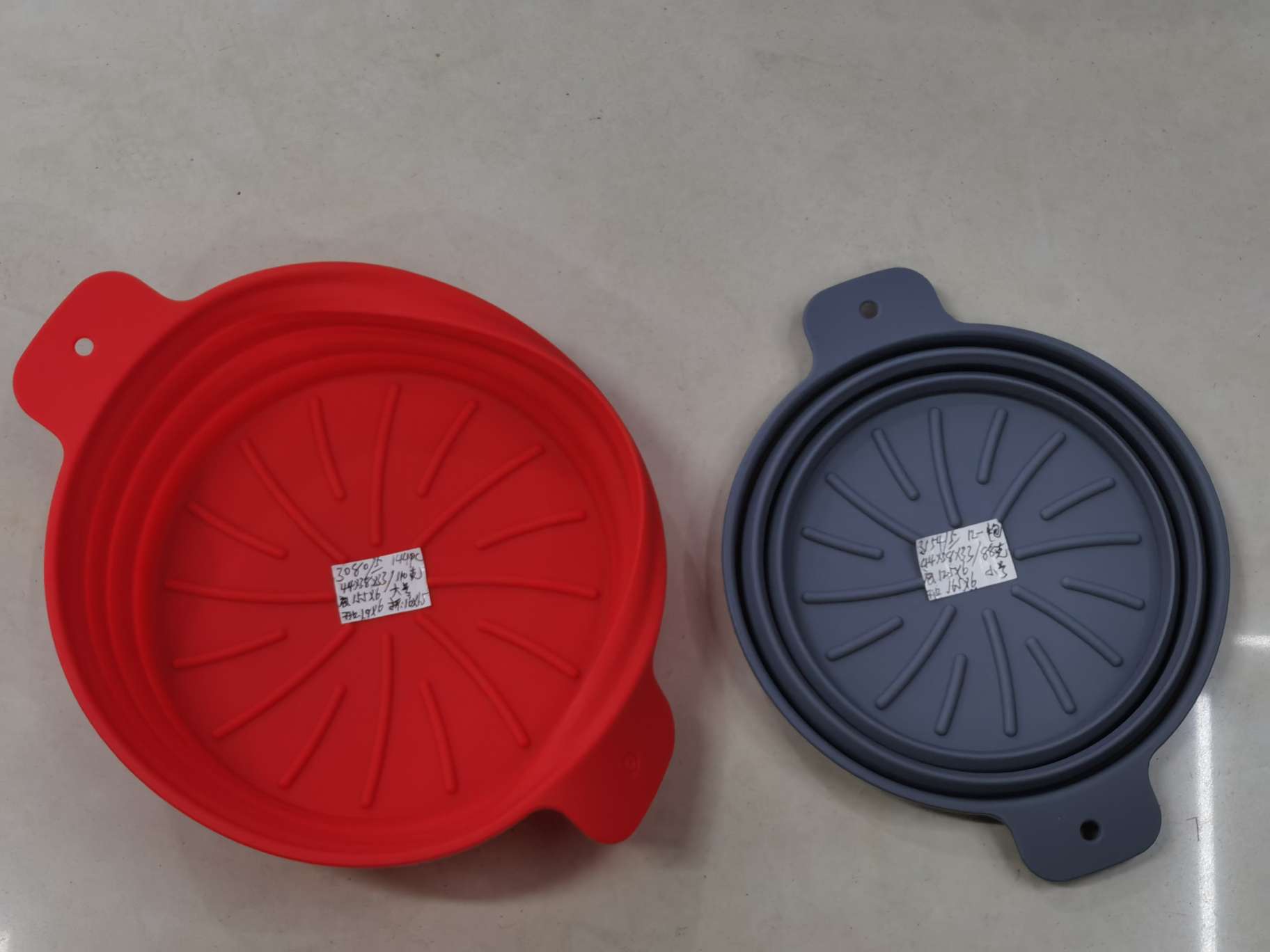 Amazon's new multi-functional silicone air fryer pad, silicone baking tray, reusable oven baking tray, wooden base, tray, wooden base, tray undefined