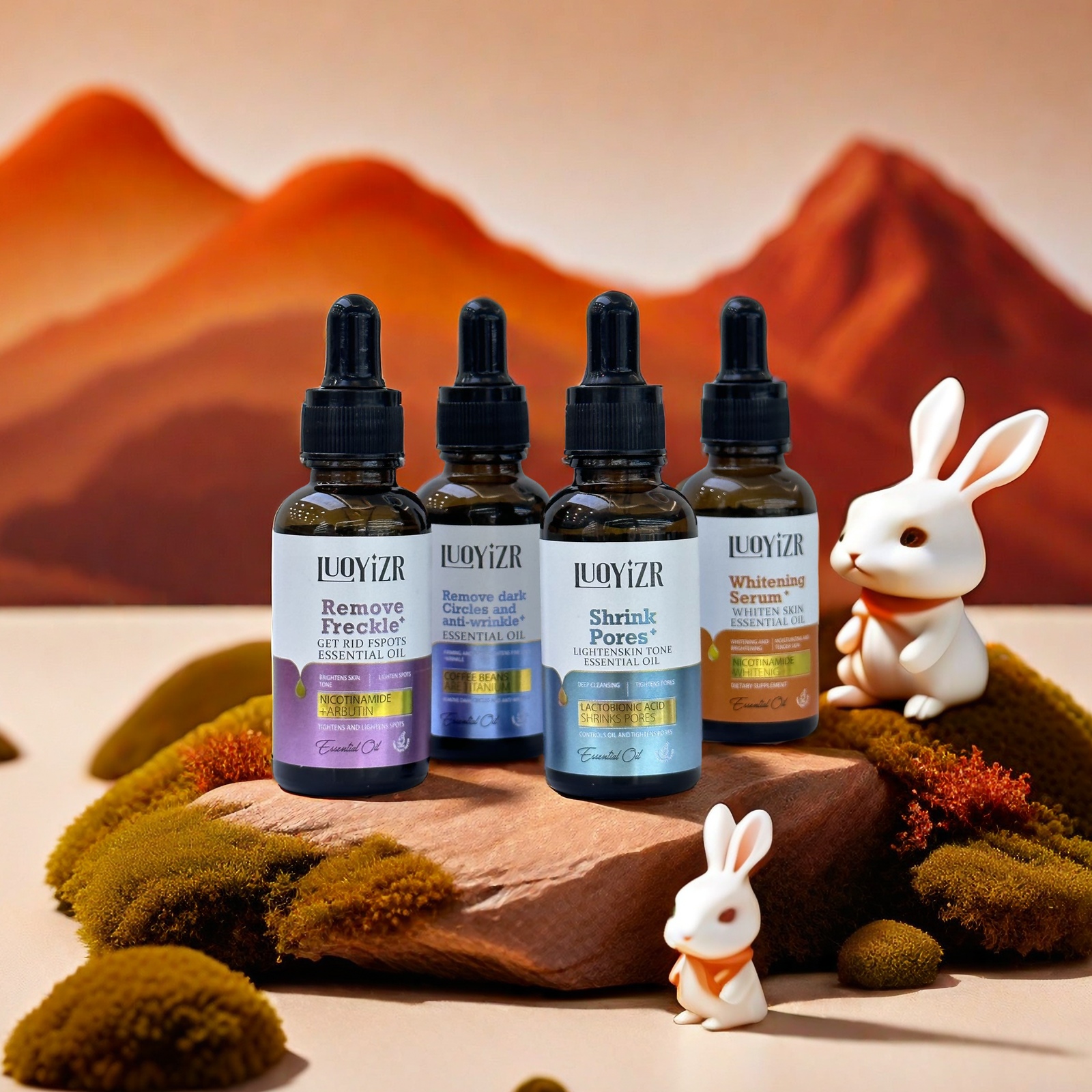 护肤品套装/精华水/Skincare/美白精华液/护肤品细节图