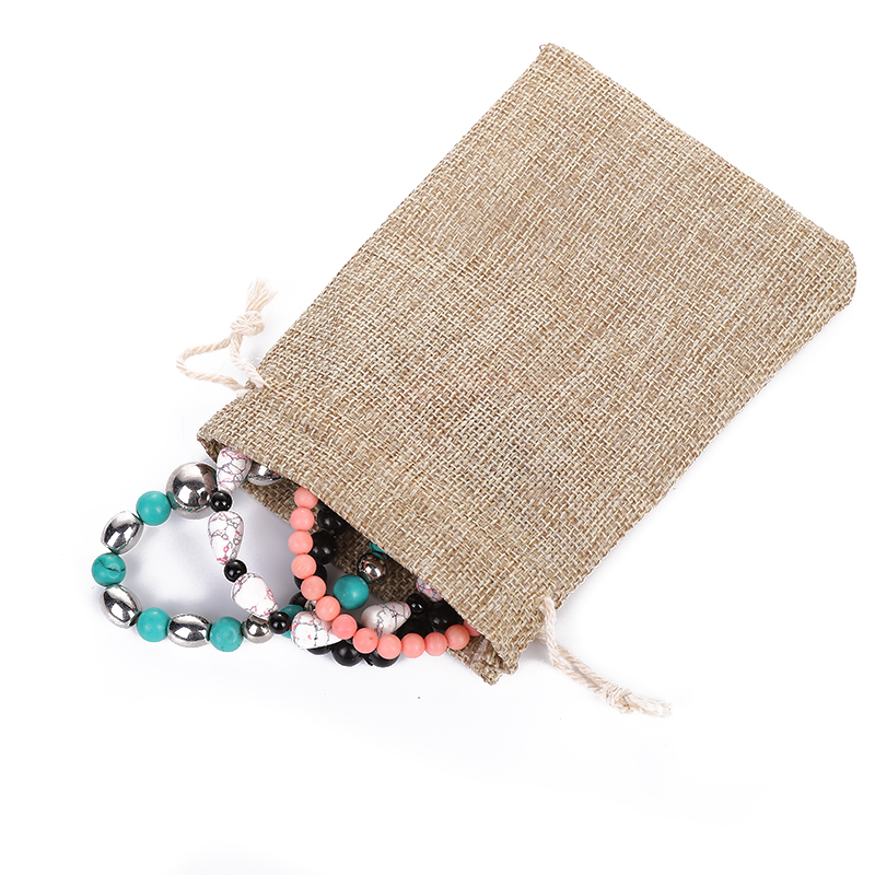 9*12cm本防麻布袋礼品袋束口袋麻布袋地推商品文创产品详情7