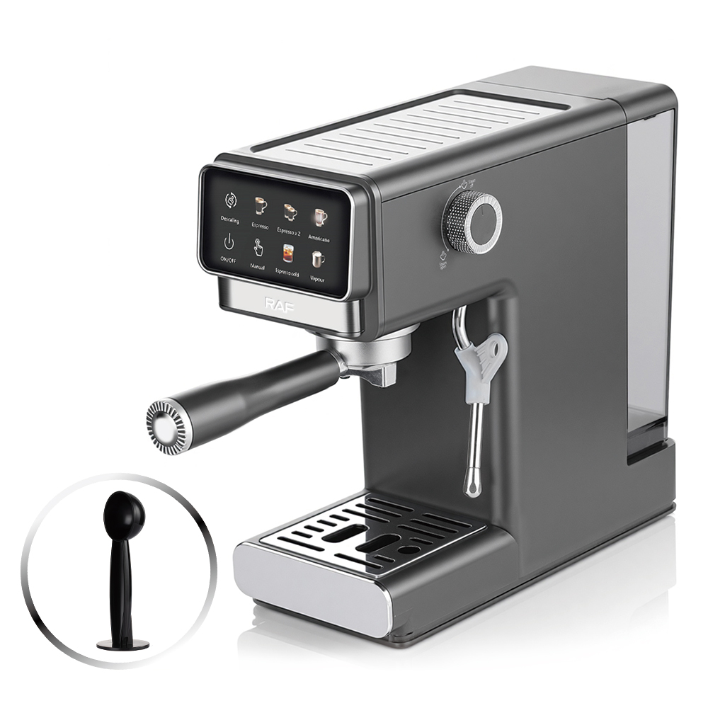 RAF European-style Italian coffee machine, home high-pressure extraction, office semi-automatic Italian espresso, steam milk foaming Application Scenario