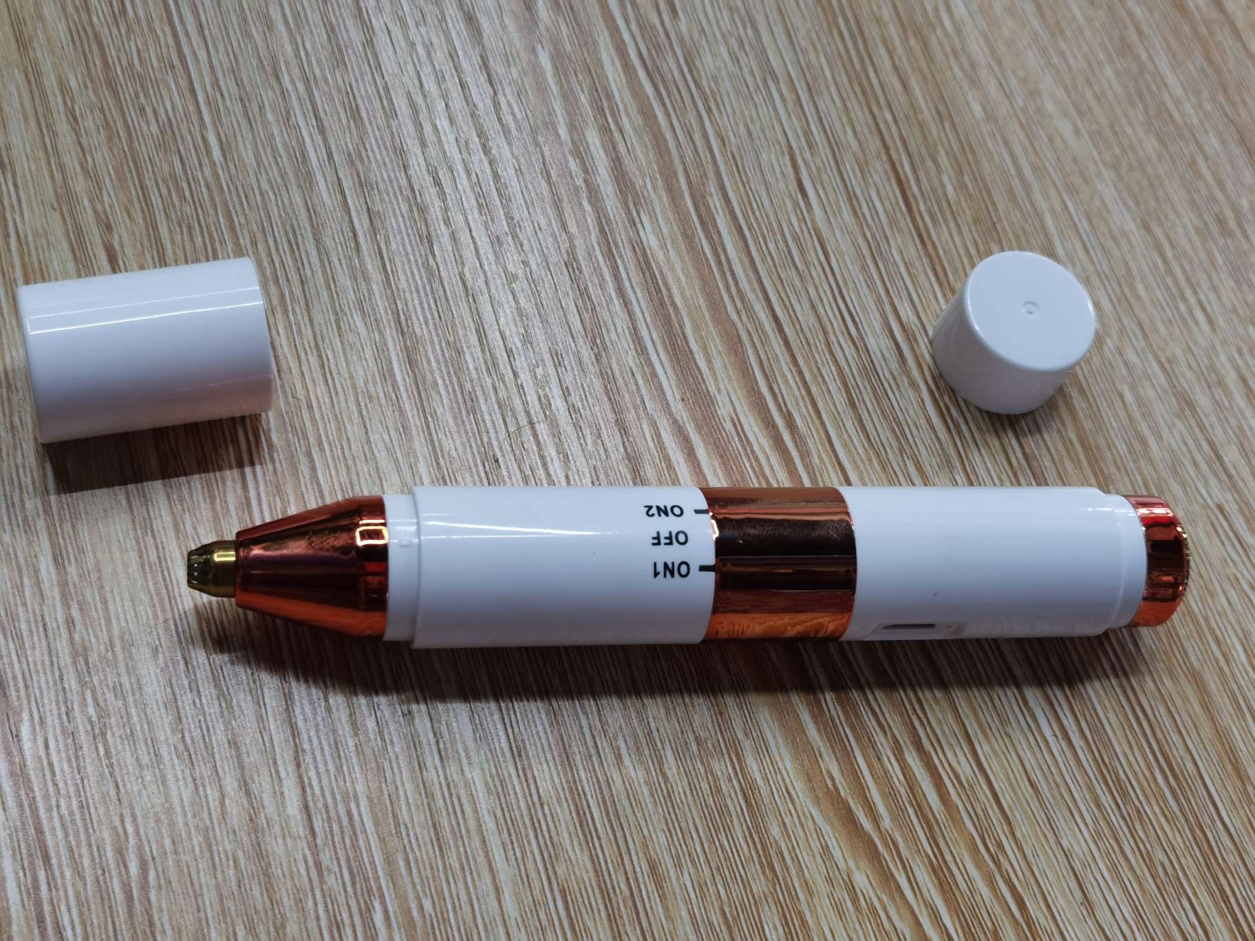 USB二合一电动修眉器剃毛器女士修眉刀充电两用修眉脱毛器脱毛仪 珍珠棉卷发棒收纳箱收纳盒拔眉毛详情图6