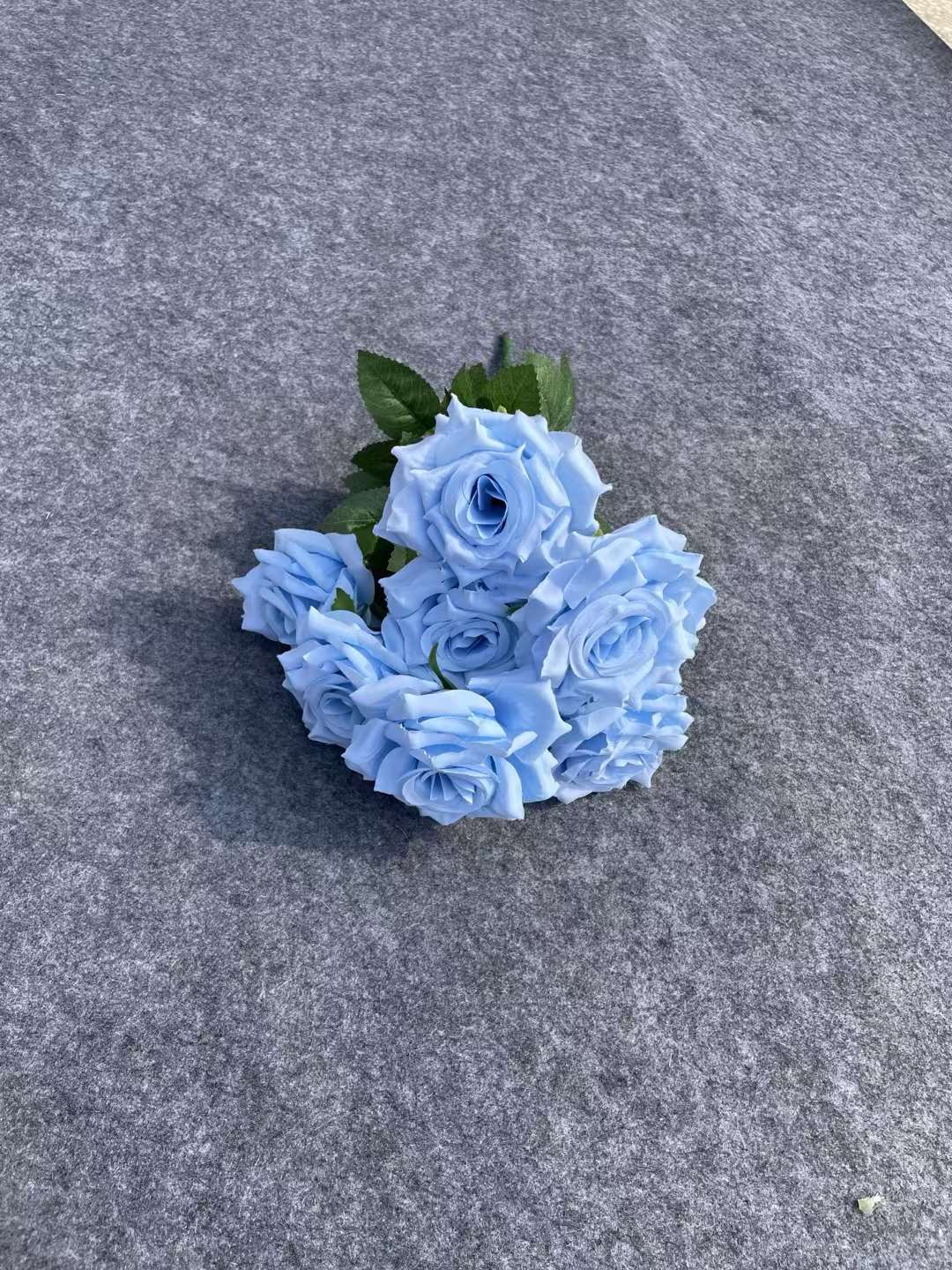 9-head diamond rose artificial flower handicrafts, gifts, decorations, home decorations, ecological and beautiful artificial flowers, artificial flowers detail image 3