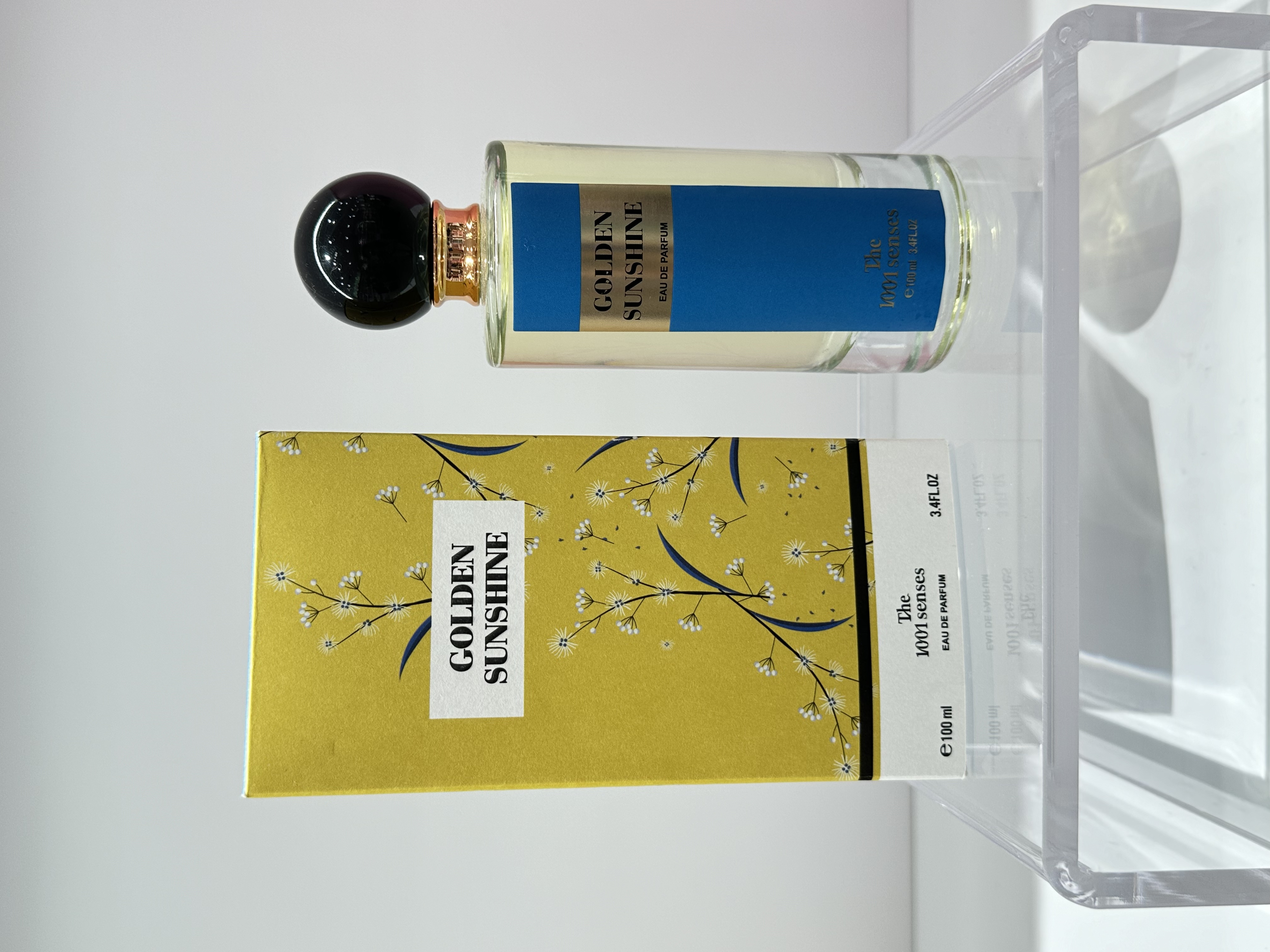 Cross-border bestseller, 100ML Arabian strong fragrance, GOLDEN SUNSHINE Factory Direct Sales Perfumes details Picture