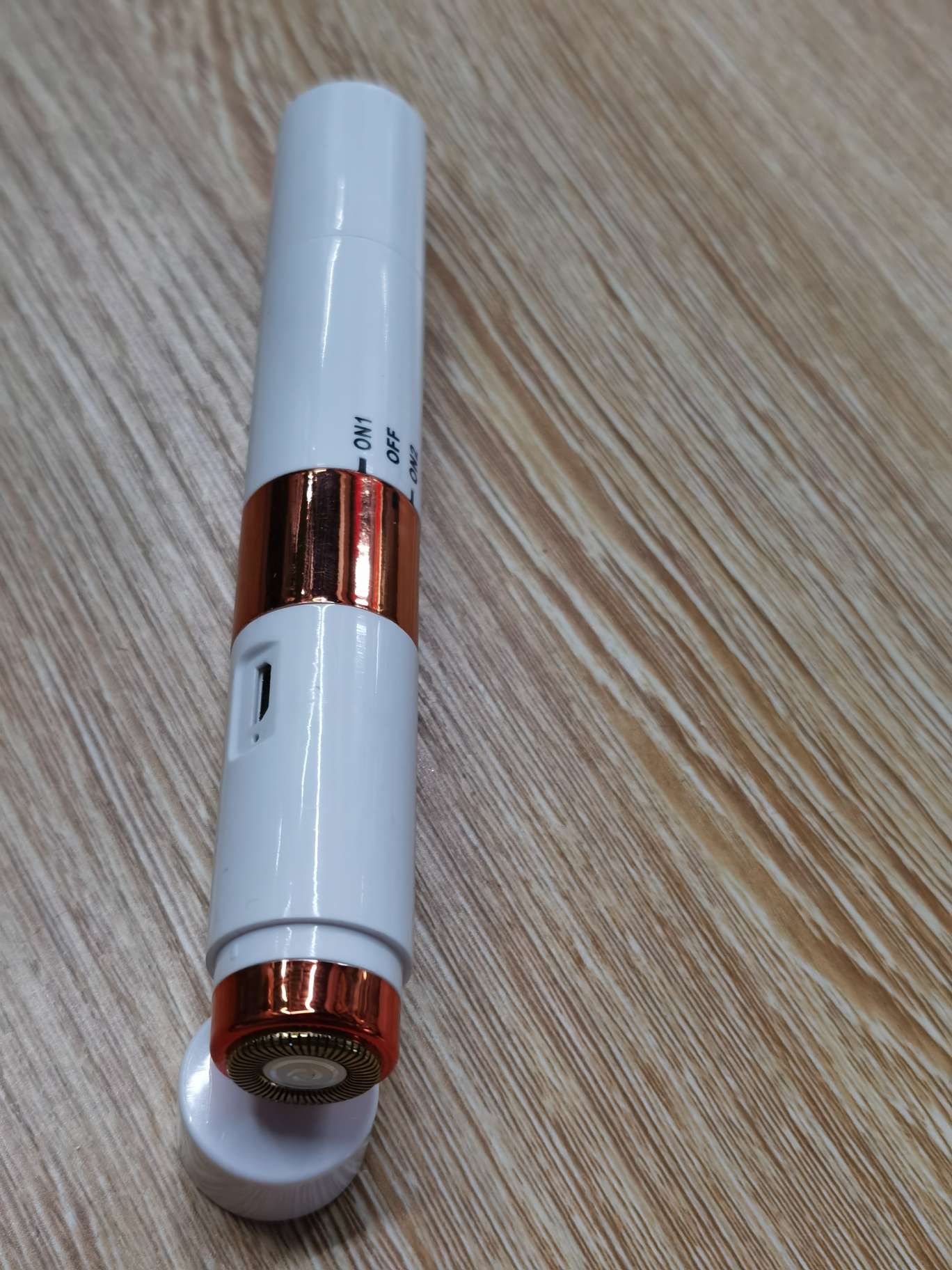 USB二合一电动修眉器剃毛器女士修眉刀充电两用修眉脱毛器脱毛仪 珍珠棉卷发棒收纳箱收纳盒拔眉毛详情图5