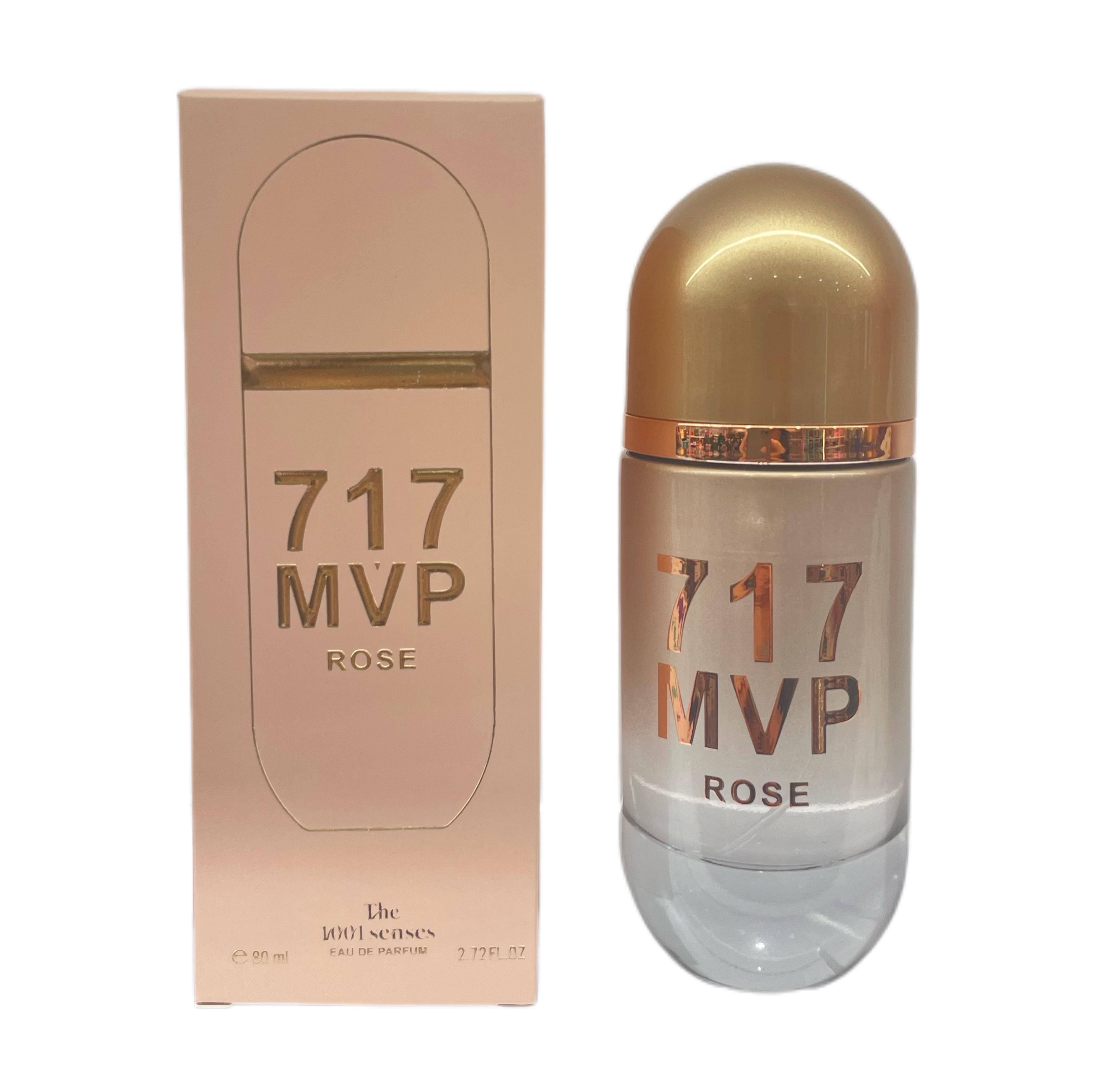 跨境爆款高端轻奢80ML花香女士香水FRAGRANCE 717 ROSE工厂直销Perfumes