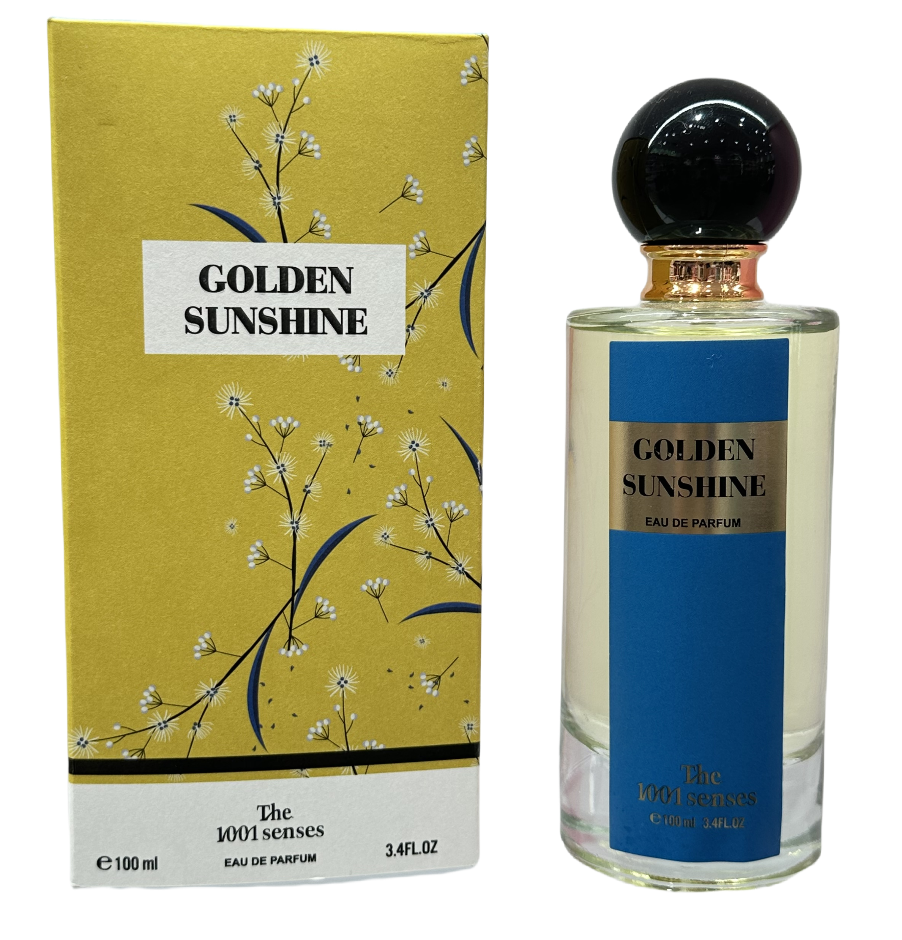 Cross-border bestseller, 100ML Arabian strong fragrance, GOLDEN SUNSHINE Factory Direct Sales Perfumes Specification image
