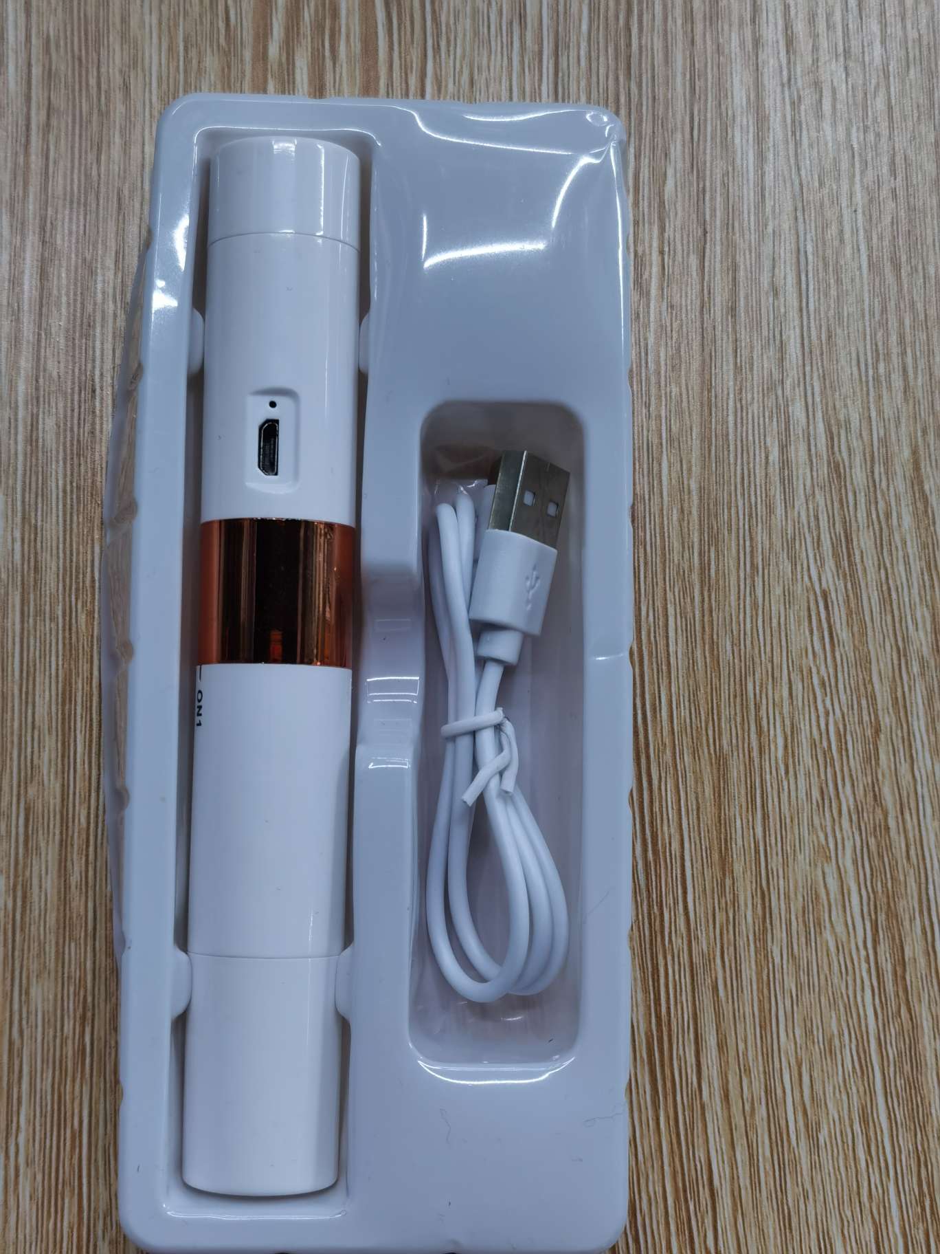 USB二合一电动修眉器剃毛器女士修眉刀充电两用修眉脱毛器脱毛仪 珍珠棉卷发棒收纳箱收纳盒拔眉毛详情图4