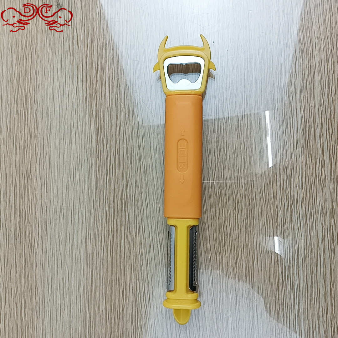 DF68258创意多功能瓜刨不锈钢削皮刀厨房小工具削皮器家用瓜果  DF TRADINGHOUSE 