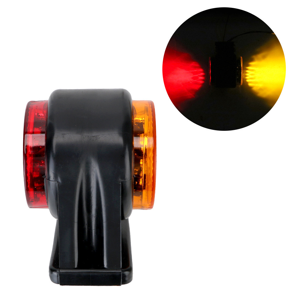 General-purpose 12-24VLED dual-color side lights for trucks and vans from the source factory, side taillights for trailers, and semi-trailer lights Item Picture