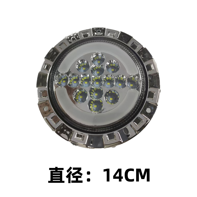 LED trailer and truck general taillights, side lights, single lights, LED trailer brake lights, rear taillights, side lights, factory direct sales Specification drawing