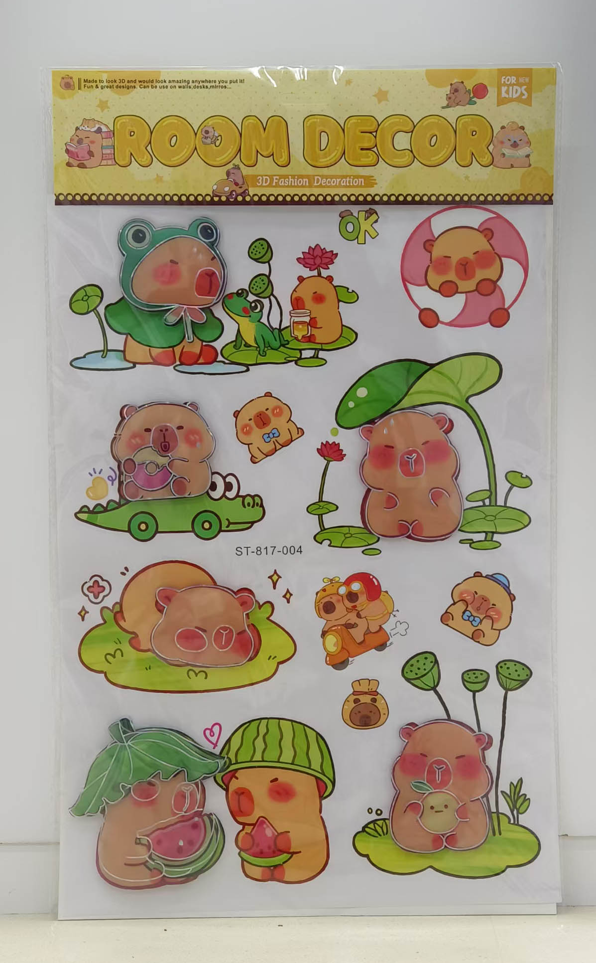 ST-817 Kapipala Layer Decorative stickers Application Scenario