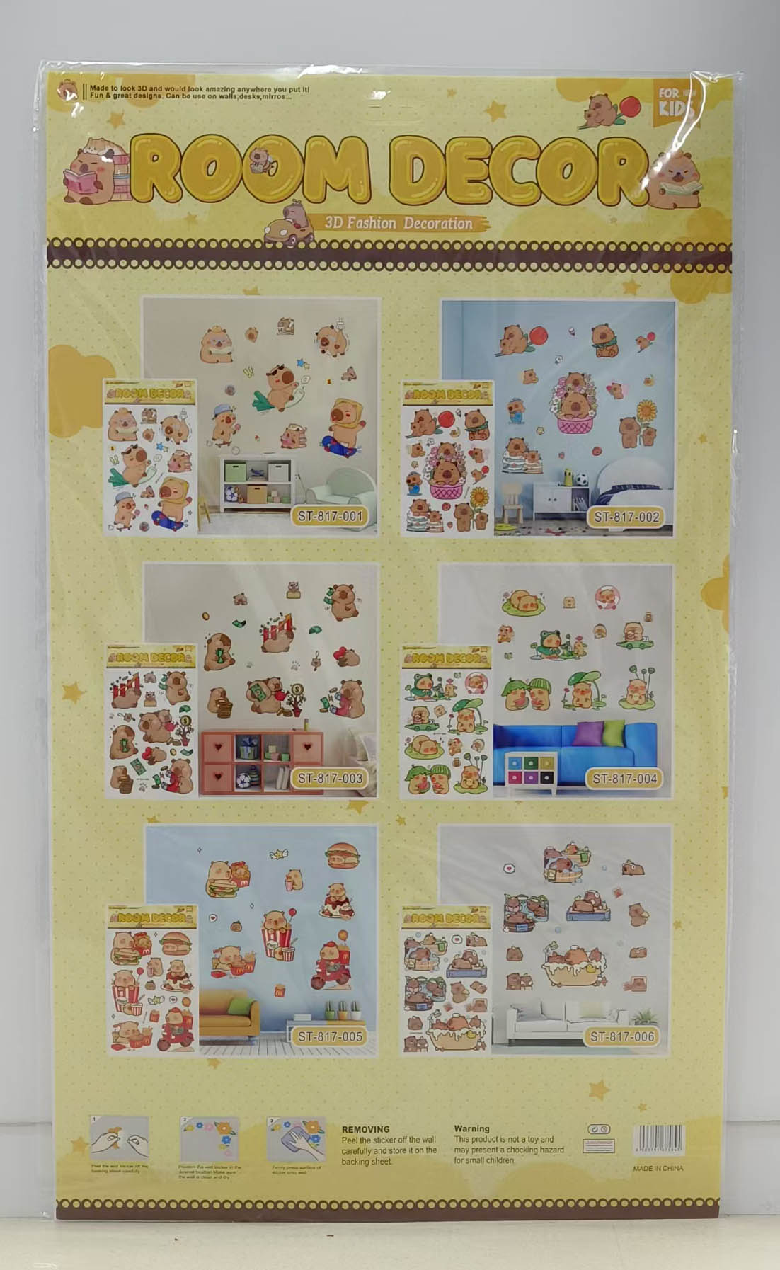 ST-817 Kapipala Layer Decorative stickers Item Picture