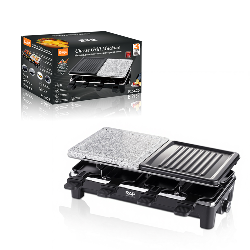 RAF European-style cross-border electric barbecue grill, household multi-layer pull-out grilling rack, multi-functional electric grilling pan and grilling pan details Picture