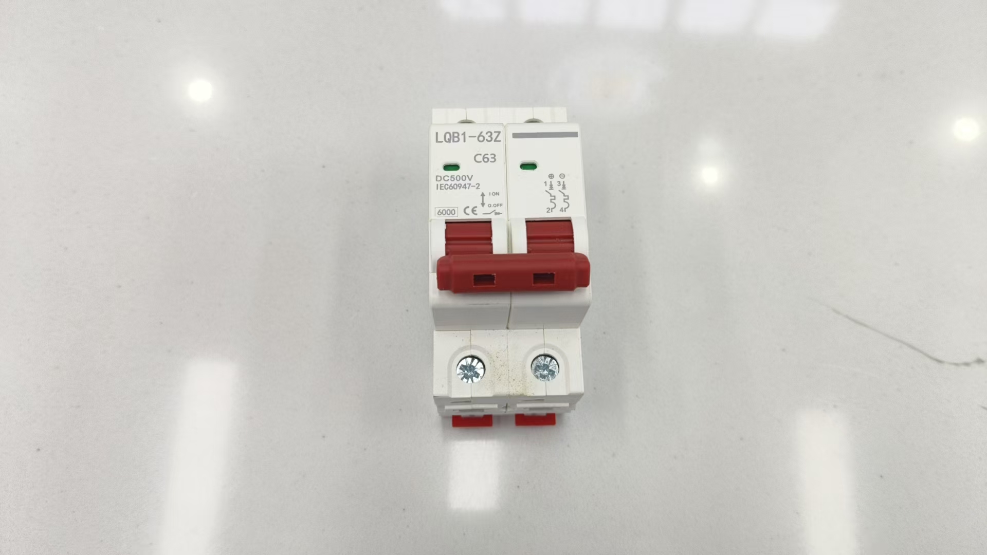 后备保护器 80KA浪涌后备保护器前置开关 电涌分断器防雷光伏配电直流断路器空气开关DC500正泰正泰空开正泰断路器