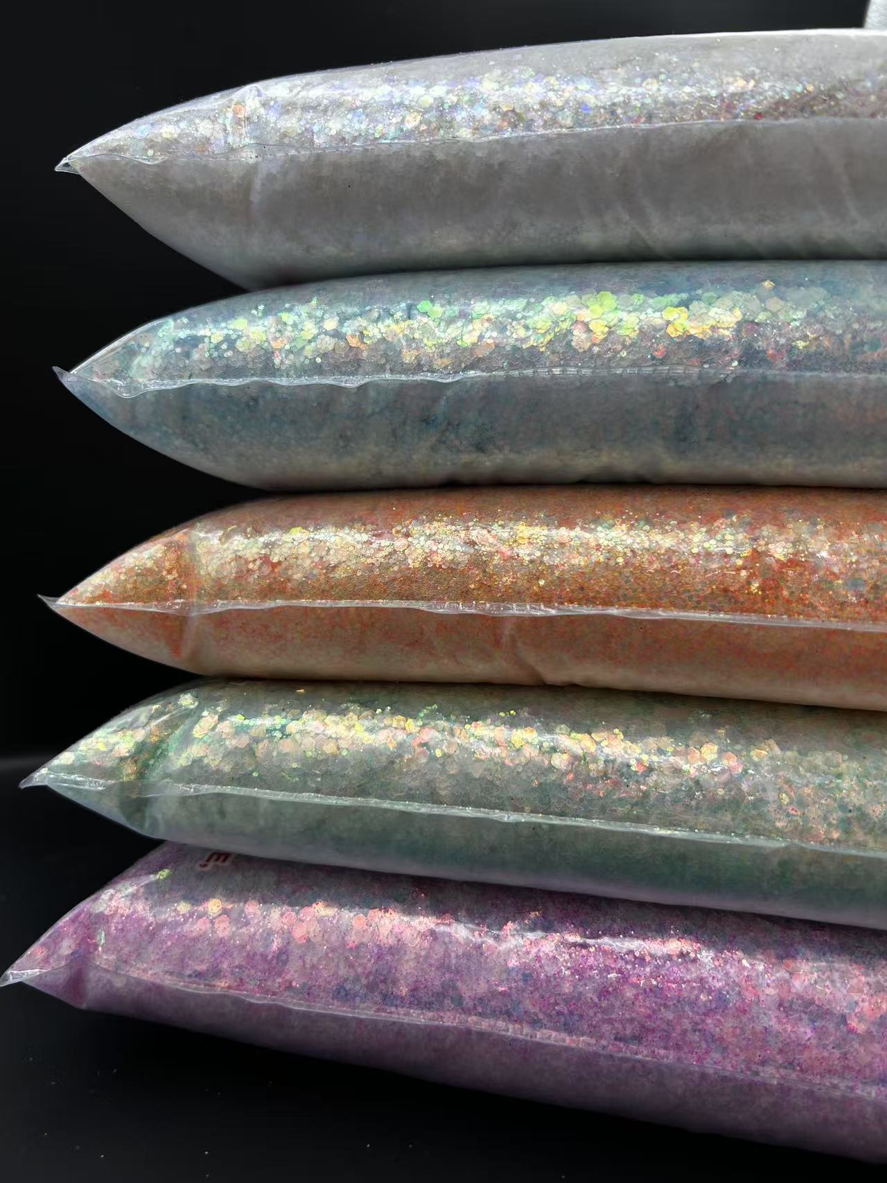 Chemical special golden onion powder inorganic pigment filler, grout sealant, handicraft ingredient, luminous bow glitter, creative decorative material, golden onion powder handicraft, golden onion powder glitter detail image 4
