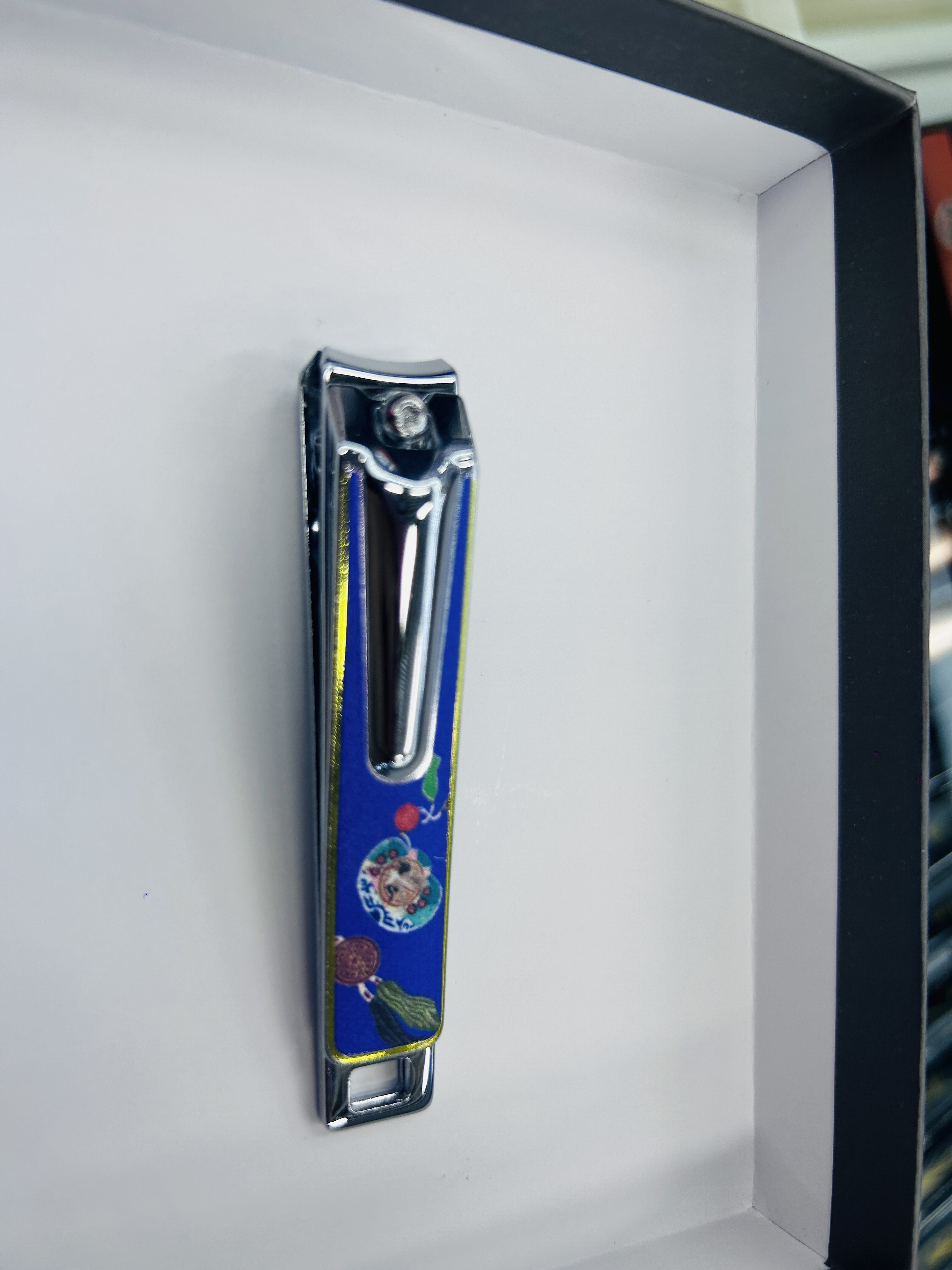 国潮国风挂坠玉佩图示美容工具指甲钳