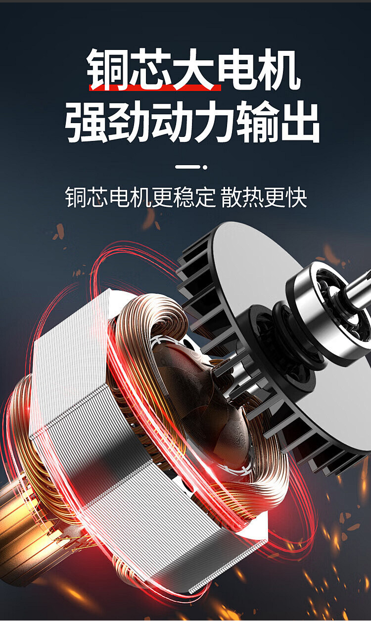 手持大功率电动羊毛剪省力电剪刀剃羊毛的电推子剃毛器新款剪毛机详情8