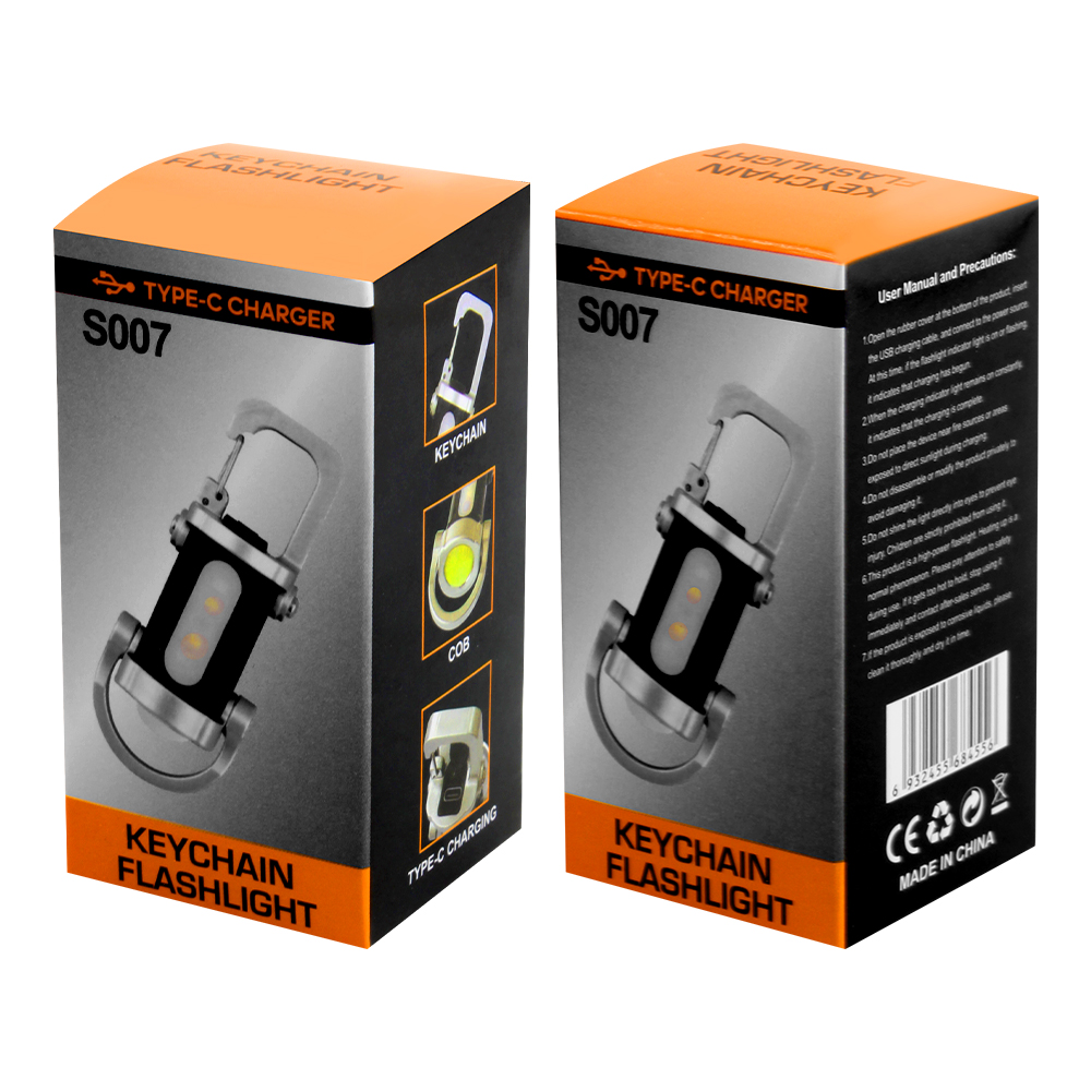 KINSACH Star Source type-c Keychain Flashlight Application Scenario