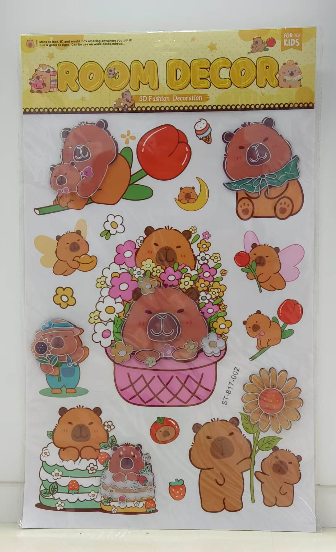 ST-817 Kapipala Layer Decorative stickers details Picture