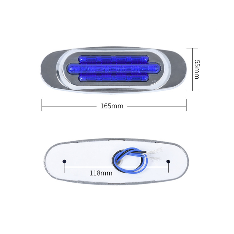 New LED12V / 24V constant light from the source factory, universal side light for trucks and freight vehicles, side light for freight vehicles and width indicator light details Picture