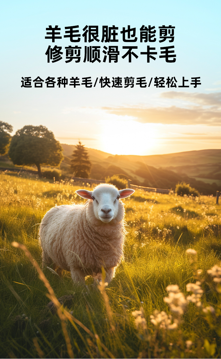 手持大功率电动羊毛剪省力电剪刀剃羊毛的电推子剃毛器新款剪毛机详情1