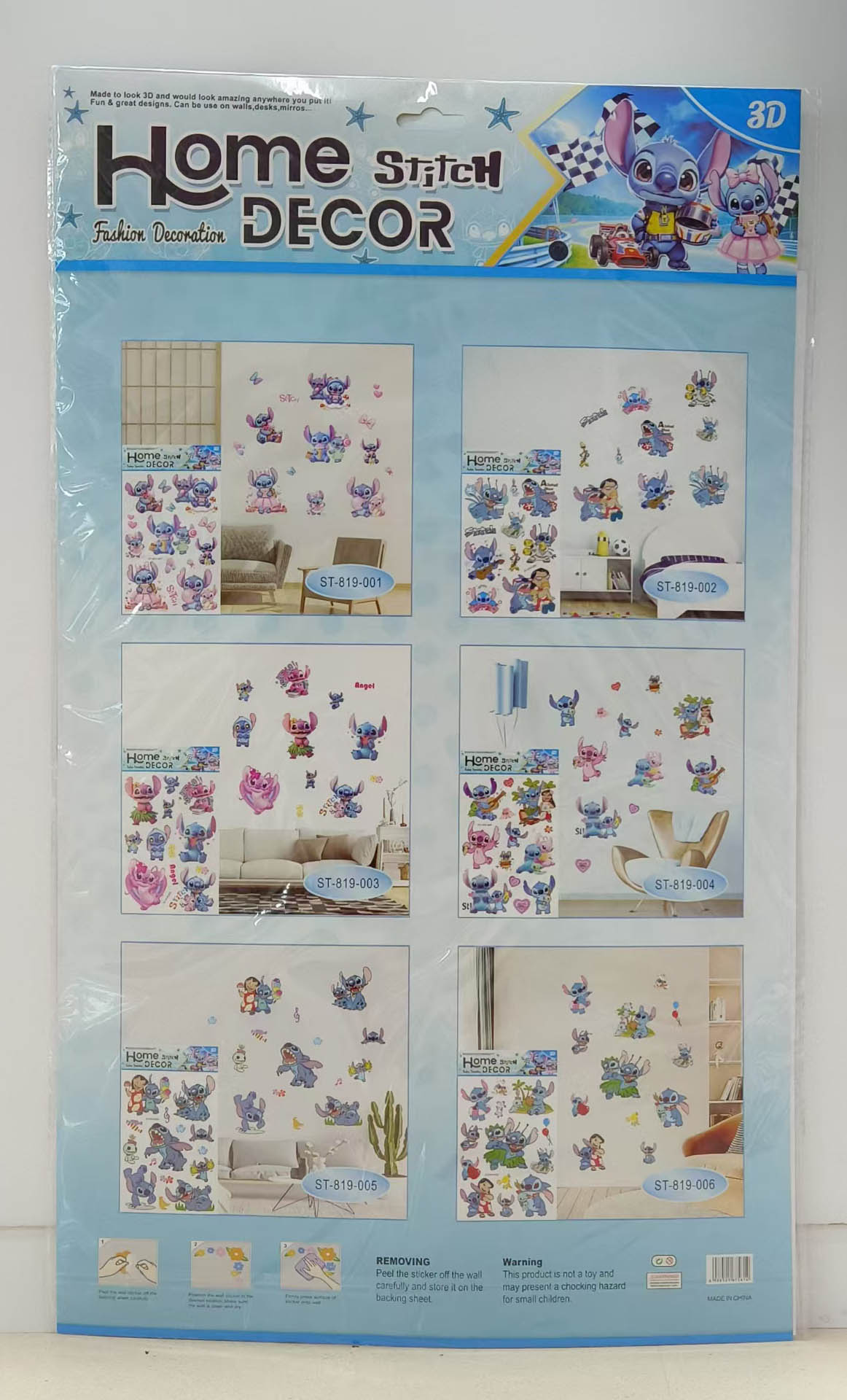 ST-819 Stilzi Layer upon Layer Decorative stickers Item Picture