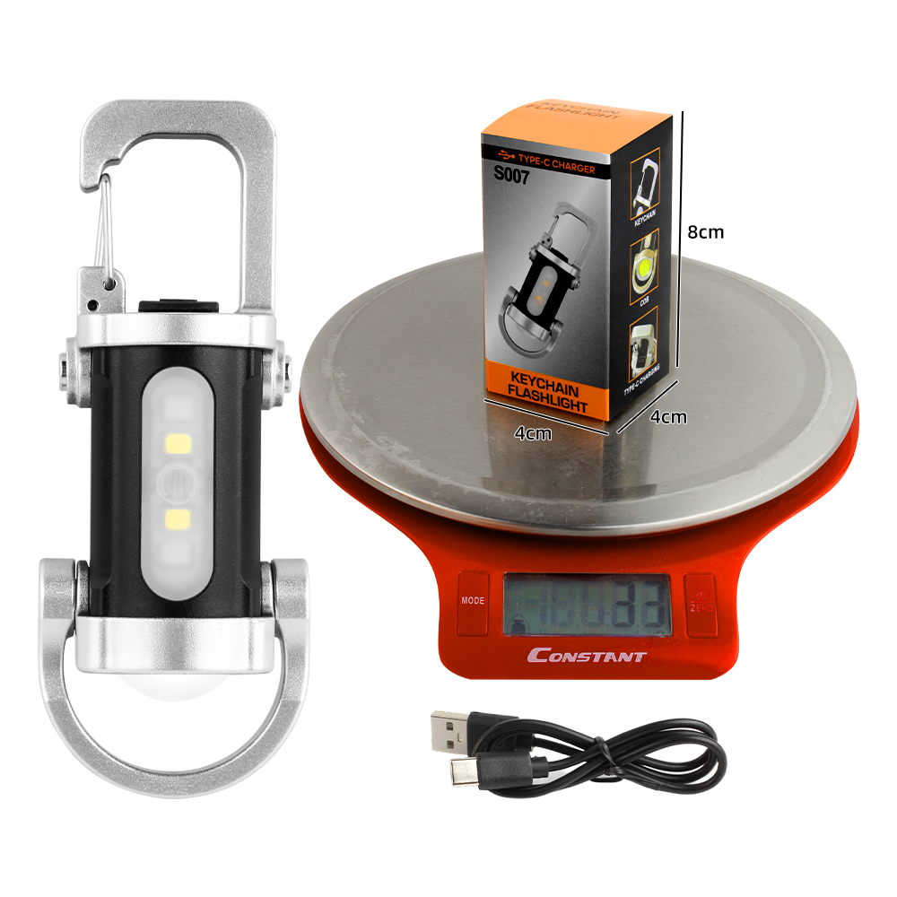 KINSACH Star Source type-c Keychain Flashlight Specification image